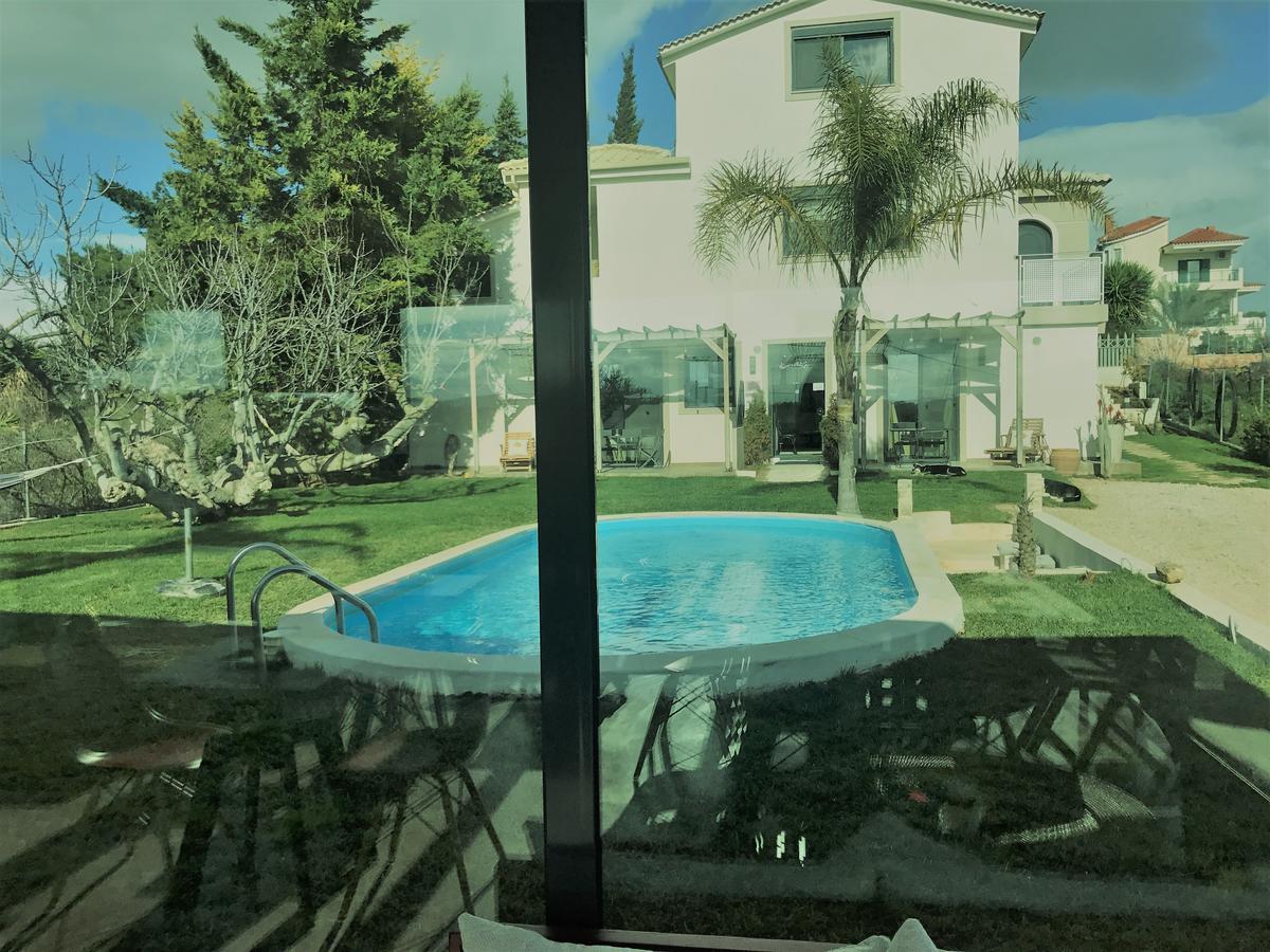 Villa Vravrona Tower & Suites Markópoulon Buitenkant foto